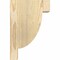 Ekena Millwork Alpine Rough Sawn Corbel, Douglas Fir, 4"W x 8"D x 12"H COR04X08X12ALP00RDF - alternate 4